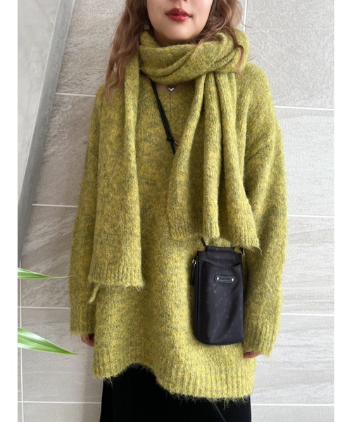 【セットアイテム】muffler set knit（ニット/セーター）｜jumelle（ジュメロ）
