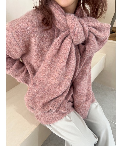 【セットアイテム】muffler set knit（ニット/セーター）｜jumelle（ジュメロ）
