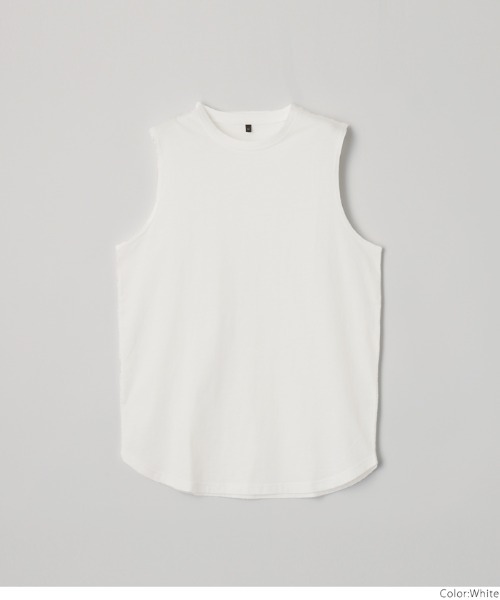 coca（coca）（コカ）の「メンズ レイヤードタンク（タンクトップ・メンズ・その他1/ホワイト/ブラック・M/L/XL）」の11枚目の写真