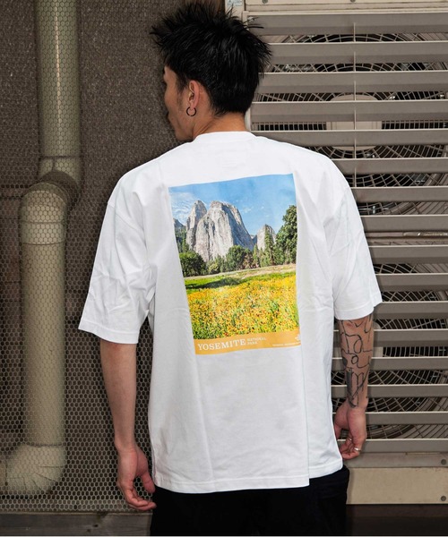 THE NORTH FACE(ザノースフェイス)の「THE NORTH FACE S/S Yosemite Scenery Tee / ザ・ノース・フェイス ショート スリーブ ヨセミテ シーナリー ティー(Tシャツ/カットソー・メンズ・ホワイト/ブラック/オリーブ/グレー・S/M/L/XL)」の17枚目の写真