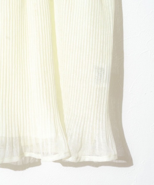 flower（フラワー）の「バレエプリーツビスチェ（キャミソール・レディース・アイボリー/ブラック・FREE）」の9枚目の写真