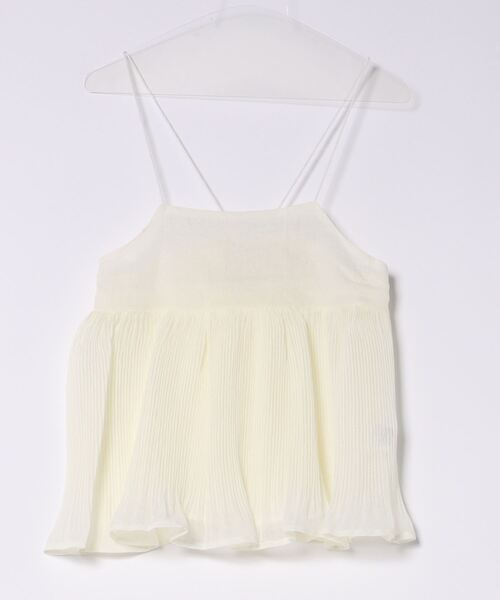 flower（フラワー）の「バレエプリーツビスチェ（キャミソール・レディース・アイボリー/ブラック・FREE）」の14枚目の写真
