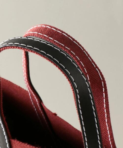 TEMBEA（テンベア）の「＜TEMBEA（テンベア）＞ PLAY トートバッグ M†（トートバッグ・レディース・Black/Off White/ワインレッド・ﾌﾘ-）」の18枚目の写真