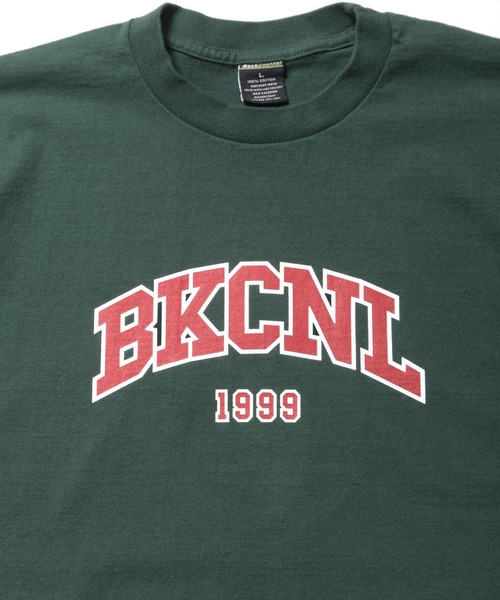 Back Channel(バックチャンネル)の「COLLEGE LOGO TEE(Tシャツ/カットソー・メンズ・グリーン/ブラック/チャコール・MEDIUM/XX-LARGE/X-LARGE/LARGE)」の10枚目の写真