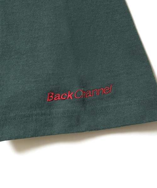 Back Channel(バックチャンネル)の「COLLEGE LOGO TEE(Tシャツ/カットソー・メンズ・グリーン/ブラック/チャコール・MEDIUM/XX-LARGE/X-LARGE/LARGE)」の11枚目の写真