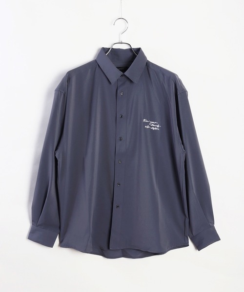 WESTSEA(ウエストシー)の「フラワープリント とろみシャツ 長袖(シャツ/ブラウス・メンズ・ホワイト/ブラック系その他/ブルー系その他/ホワイト系その他/ブラック/ブルー・M/L)」の13枚目の写真