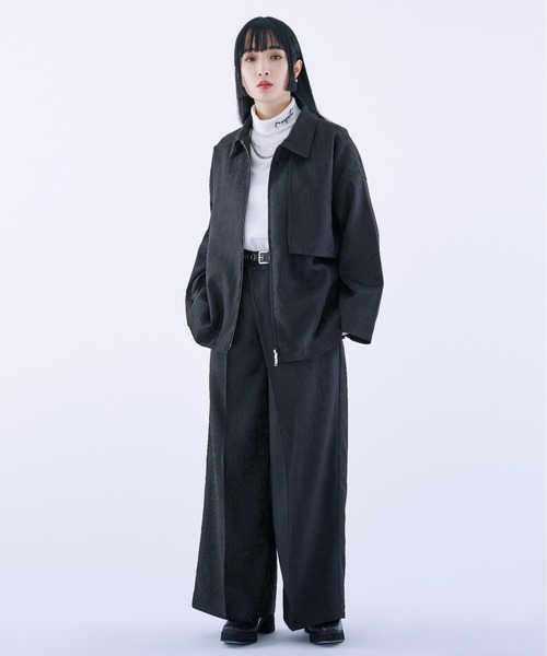 Ellno Loset(エルノロゼット)の「フクレジャガードフラシブルゾン(ブルゾン・メンズ・ブラック/ライトブルー・SMALL/LARGE/MEDIUM)」の6枚目の写真