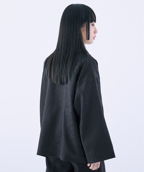 Ellno Loset(エルノロゼット)の「フクレジャガードフラシブルゾン(ブルゾン・メンズ・ブラック/ライトブルー・SMALL/LARGE/MEDIUM)」の3枚目の写真