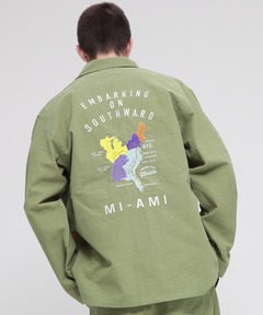 Levi Strauss & Co. スタジャン 緑 セール】Levi's/リーバイス ROWAN スタジアムジャケット