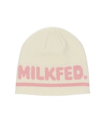 MILKFED.（ミルクフェド）の「LOGO JACQUARD KNIT CAP（ニットキャップ/ビーニー）」