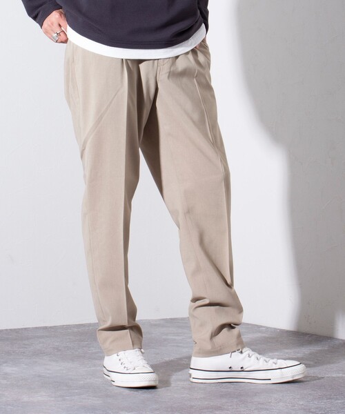 GLOSTER（グロスター）の「【GLOSTER/グロスター】COOLMAX イージーケアスラックス  (無地/チェック)（スラックス・メンズ・ベージュ/ネイビー/チャコールグレー/グレー系その他/オリーブ・S/M/L/XL）」の3枚目の写真