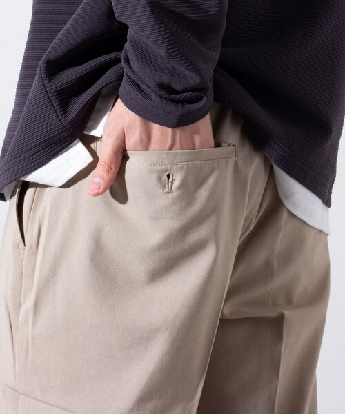 GLOSTER（グロスター）の「【GLOSTER/グロスター】COOLMAX イージーケアスラックス  (無地/チェック)（スラックス・メンズ・ベージュ/ネイビー/チャコールグレー/グレー系その他/オリーブ・S/M/L/XL）」の21枚目の写真