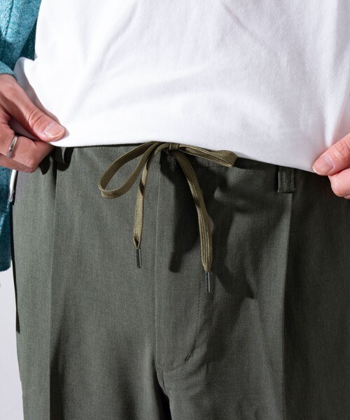 GLOSTER（グロスター）の「【GLOSTER/グロスター】COOLMAX イージーケアスラックス  (無地/チェック)（スラックス・メンズ・ベージュ/ネイビー/チャコールグレー/グレー系その他/オリーブ・S/M/L/XL）」の15枚目の写真