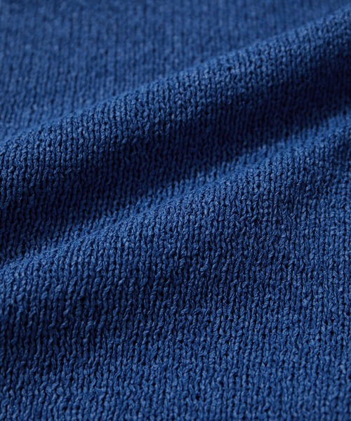 SALON adam et rope'（サロン アダム エ ロペ）の「ペーパーヤーンクロップドプルオーバー【吸水速乾・洗える】（ニット/セーター・レディース・ブラック/ブルー/オフホワイト・FREE）」の10枚目の写真