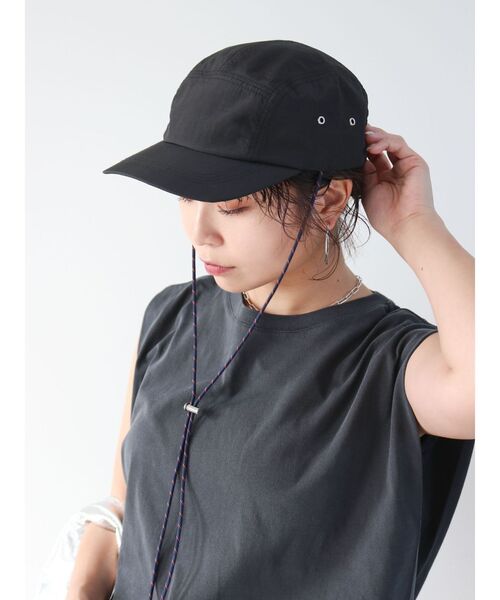 Ungrid（アングリッド）の「ジェットキャップ（キャップ・レディース・ブラック/オフホワイト/ベージュ・FREE）」の3枚目の写真
