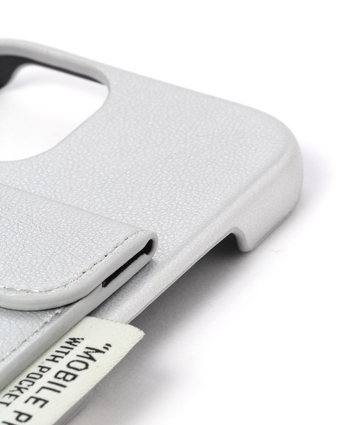 LAKOLE（ラコレ）の「ポケット付きPUレザーiPhoneケース / 110386（スマホケース/カバー・レディース・ホワイト/イエロー/その他1・X-SMALL/SMALL）」の19枚目の写真