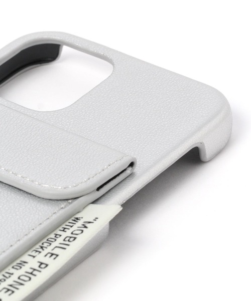 LAKOLE（ラコレ）の「ポケット付きPUレザーiPhoneケース / 110386（スマホケース/カバー・レディース・ホワイト/イエロー/その他1・X-SMALL/SMALL）」の8枚目の写真