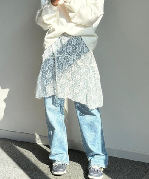 GEMEDA（ジェメダ）の「レイヤードレーススカート（スカート）」 - WEAR