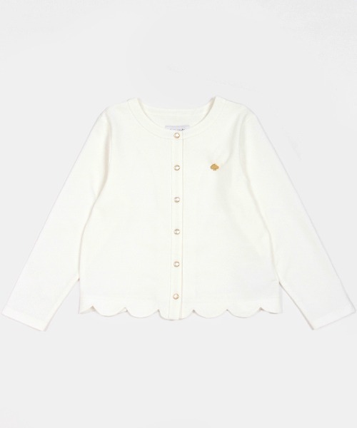 インファント・トドラー スカラップカーディガン（カーディガン/ボレロ  