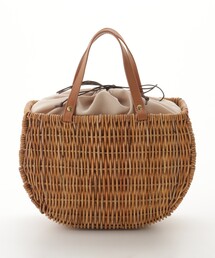 cachellier(カシェリエ) 半月型かごバッグ大(BE)