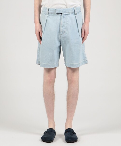 E.TAUTZ(イートウツ)の「E.TAUTZ NAVAL SHORTS コットン ショーツ(その他パンツ・メンズ・ライトブルー・30)」の3枚目の写真