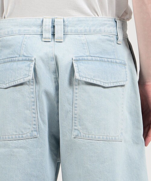 E.TAUTZ(イートウツ)の「E.TAUTZ NAVAL SHORTS コットン ショーツ(その他パンツ・メンズ・ライトブルー・30)」の7枚目の写真