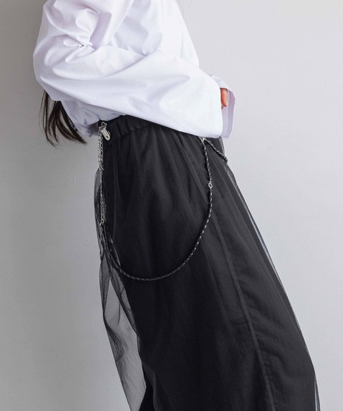 AD2023 24SS ウールギャバジンサスペンダープリーツスカート ハーネス AD2023 24SS ウールギャバジンサスペンダープリーツスカート ハーネス