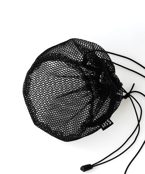 HIGHTIDE（ハイタイド）の「SKY スカイ Drop Mesh Bag ドロップメッシュバッグ サコッシュ ミニ ショルダーバッグ（ショルダーバッグ・レディース・イエロー系その他/その他1/その他2/ブラック/オレンジ系その他・FREE）」の21枚目の写真