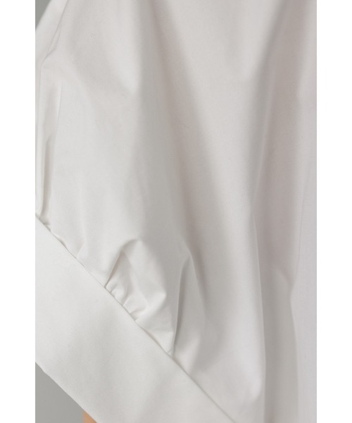 STYLEMIXER（スタイルミキサー）の「ギャザーカフブラウス（シャツ/ブラウス・レディース・ブラック/サックスブルー/ホワイト・FREE）」の15枚目の写真