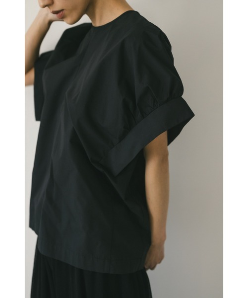 STYLEMIXER（スタイルミキサー）の「ギャザーカフブラウス（シャツ/ブラウス・レディース・ブラック/サックスブルー/ホワイト・FREE）」の20枚目の写真