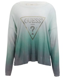 Guess | IRENE Triangle Logo Rn Ls Sweater(その他トップス)