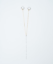 STUDIOUS（ステュディオス）の「【±BALANCE/プラスマイナスバランス】Side by side chain cuff/サイドバイサイドチェーンカフ（イヤーカフ）」