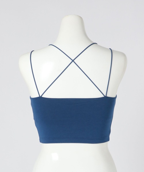 bijorie（ビジュリィ）の「【bijorie】ベストボディブラ バッククロスブラトップ／NEW BASIC 24SS（ブラジャー・レディース・ブラック/インディゴブルー/グリーン/オフホワイト・M/L/LG）」の15枚目の写真
