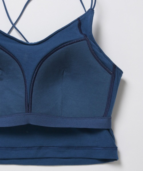 bijorie（ビジュリィ）の「【bijorie】ベストボディブラ バッククロスブラトップ／NEW BASIC 24SS（ブラジャー・レディース・ブラック/インディゴブルー/グリーン/オフホワイト・M/L/LG）」の16枚目の写真