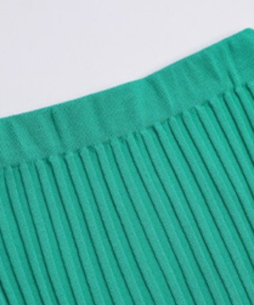 AMELY（エミリー）の「リブニットタイトスカート（スカート・レディース・ブラック/ブルー/ベージュ/オレンジ/ピンク/ライム/グリーン/ライトグリーン系/ブルー系その他/ブラウン系その他/グレー系その他/グリーン系その他/パープル系その他/ベージュ系その他/ブラック系その他・フリー）」の19枚目の写真