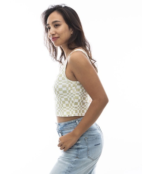 BILLABONG(ビラボン)の「BILLABONG レディース SUN GODDESS PRINTED TANK タンクトップ 【2024年夏モデル】/ビラボン(タンクトップ・レディース・グリーン系その他・MEDIUM)」の5枚目の写真