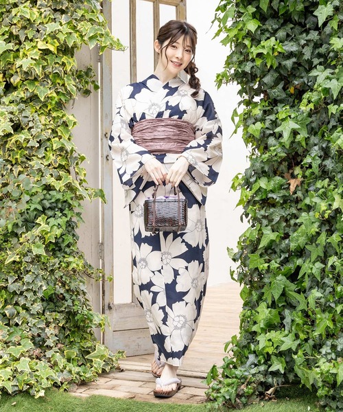 Honeys（ハニーズ）の「浴衣（浴衣・レディース・ホワイト系その他/ネイビー系/ホワイト×レッド/ホワイト×ブルー/ベージュ/ブルー系その他・F）」の11枚目の写真