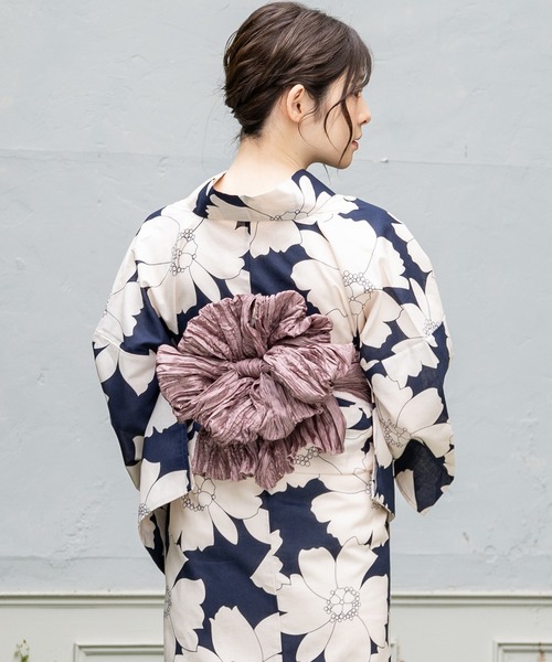 Honeys（ハニーズ）の「浴衣（浴衣・レディース・ホワイト系その他/ネイビー系/ホワイト×レッド/ホワイト×ブルー/ベージュ/ブルー系その他・F）」の13枚目の写真