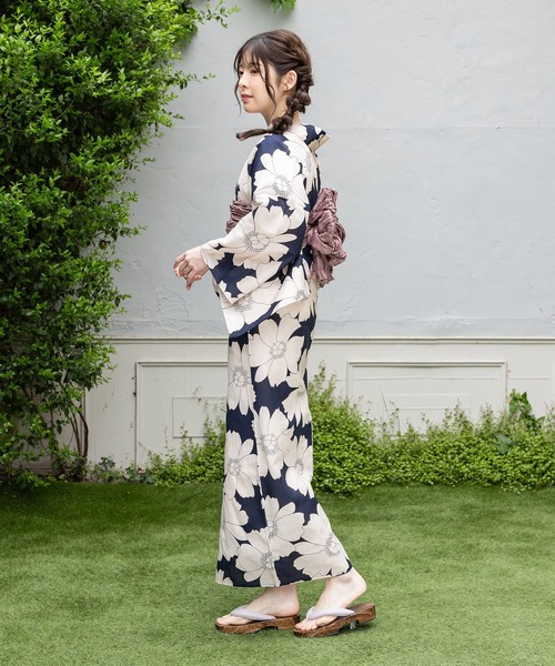 Honeys（ハニーズ）の「浴衣（浴衣・レディース・ホワイト系その他/ネイビー系/ホワイト×レッド/ホワイト×ブルー/ベージュ/ブルー系その他・F）」の15枚目の写真