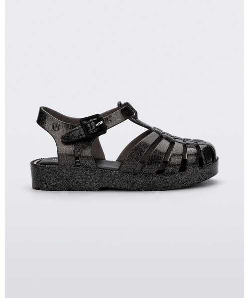 melissa(メリッサ)の「MINI MELISSA POSSESSION SHINY BB(サンダル・キッズ・クリアブラック/ピンク/クリア/ブルー・27/22-23/25-26/24)」の15枚目の写真