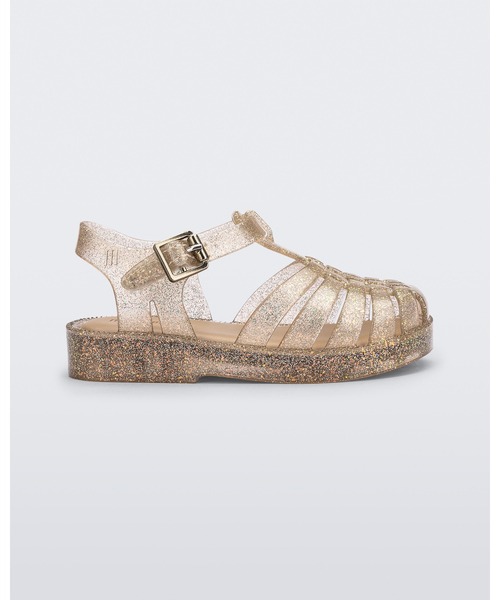 melissa(メリッサ)の「MINI MELISSA POSSESSION SHINY BB(サンダル・キッズ・クリアブラック/ピンク/クリア/ブルー・27/22-23/25-26/24)」の12枚目の写真