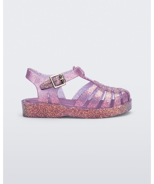 melissa(メリッサ)の「MINI MELISSA POSSESSION SHINY BB(サンダル・キッズ・クリアブラック/ピンク/クリア/ブルー・27/22-23/25-26/24)」の10枚目の写真