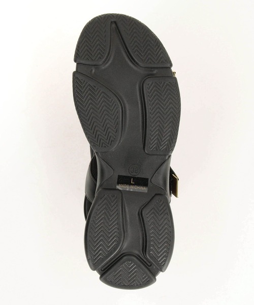 NICOLE white（ニコルホワイト）の「スポーツサンダル（サンダル・レディース・ブラック/ベージュ・MEDIUM/LARGE）」の11枚目の写真