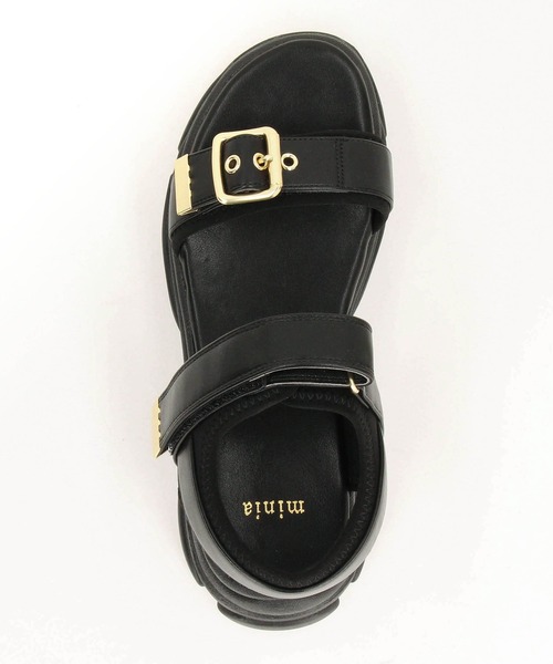 NICOLE white（ニコルホワイト）の「スポーツサンダル（サンダル・レディース・ブラック/ベージュ・MEDIUM/LARGE）」の12枚目の写真