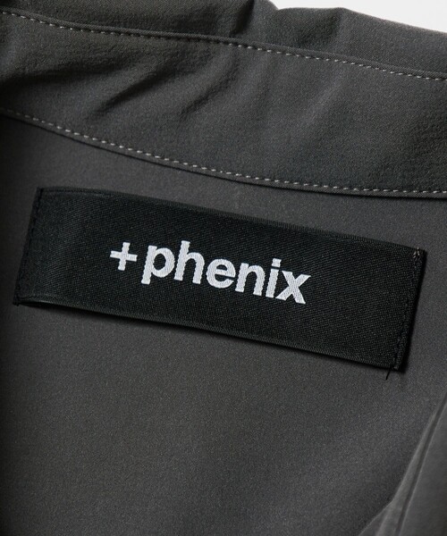 【セール】+phenix/プラスフェニックス TECH SS-SHIRT/テック ショートスリーブシャツ/半袖/リラックスフィット(シャツ/ブラウス)|+phenix(プラスフェニックス) 【セール】+phenix/プラスフェニックス TECH SS-SHIRT/テック ショートスリーブシャツ/半袖/リラックスフィット(シャツ/ブラウス)|+phenix(プラスフェニックス)