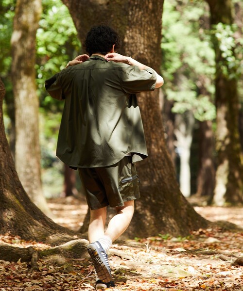 【セール】+phenix/プラスフェニックス TECH SS-SHIRT/テック ショートスリーブシャツ/半袖/リラックスフィット(シャツ/ブラウス)|+phenix(プラスフェニックス) 【セール】+phenix/プラスフェニックス TECH SS-SHIRT/テック ショートスリーブシャツ/半袖/リラックスフィット(シャツ/ブラウス)|+phenix(プラスフェニックス)