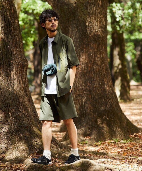 【セール】+phenix/プラスフェニックス TECH SS-SHIRT/テック ショートスリーブシャツ/半袖/リラックスフィット(シャツ/ブラウス)|+phenix(プラスフェニックス) 【セール】+phenix/プラスフェニックス TECH SS-SHIRT/テック ショートスリーブシャツ/半袖/リラックスフィット(シャツ/ブラウス)|+phenix(プラスフェニックス)