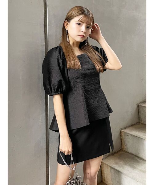 MURUA(ムルーア)の「スリットミニスカート(スカート・レディース・ブラック/ブルー/グレー・1/2)」の18枚目の写真