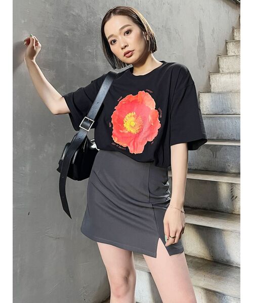 MURUA(ムルーア)の「スリットミニスカート(スカート・レディース・ブラック/ブルー/グレー・1/2)」の21枚目の写真