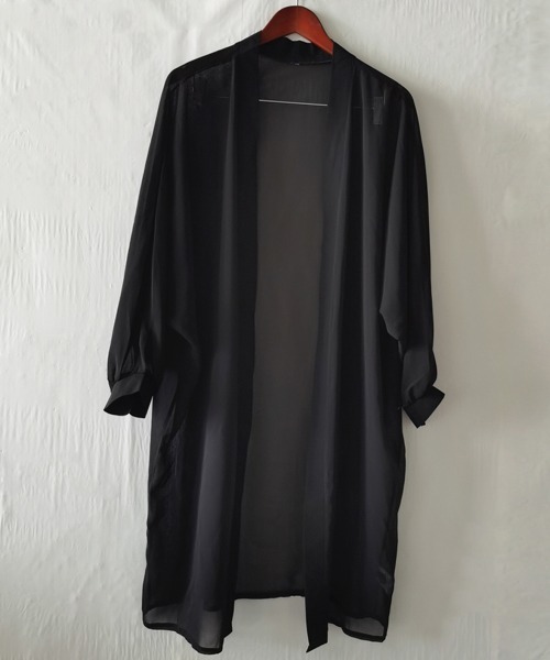 Miniministore(ミニミニストア)の「シアーカーディガン 日焼け防止 羽織り(カーディガン/ボレロ・レディース・パープル/ブラック/ホワイト/ベージュ・FREE)」の18枚目の写真